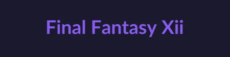 Final Fantasy Xii